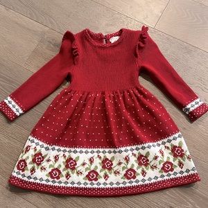 Max Studio Baby red dress. Size: 24 Months. Never worn.